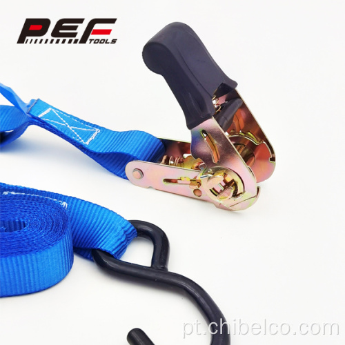 1 polegada 15 Ratchet Tie Down com material de borracha